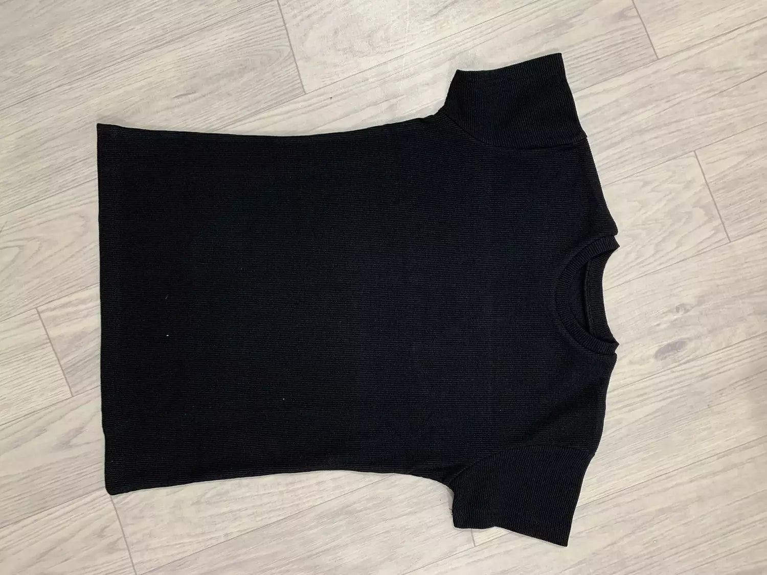 Ribbed cotton basic