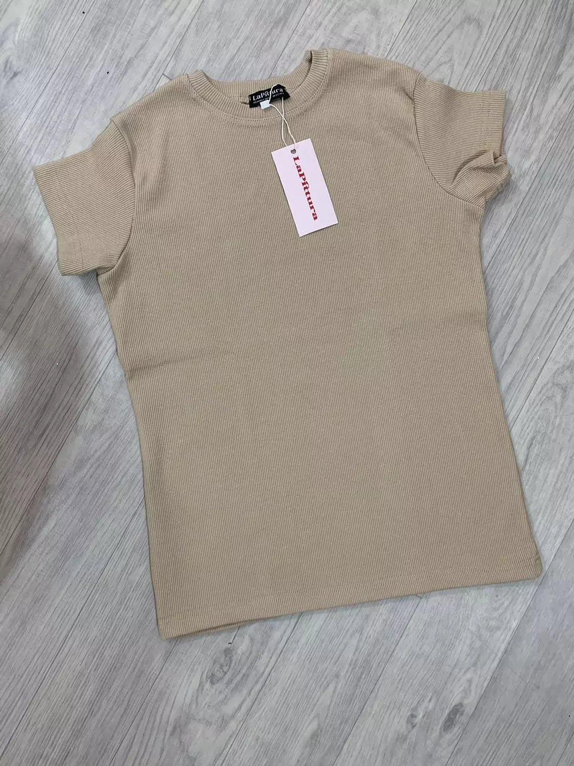 Ribbed cotton basic
