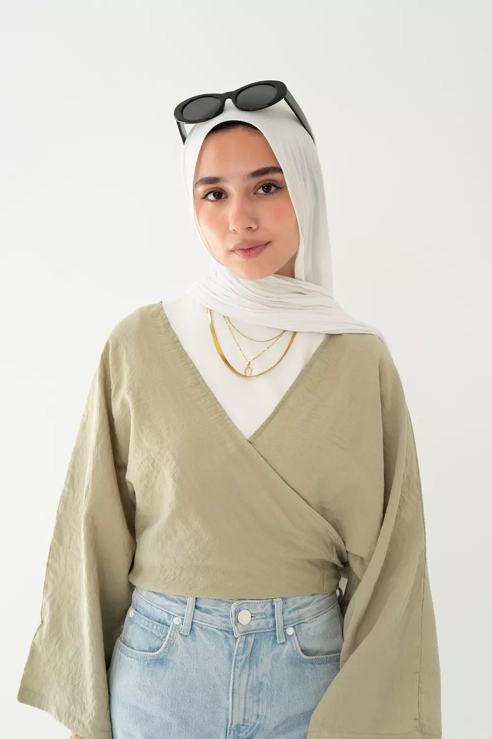Sophia Blouse In Olive
