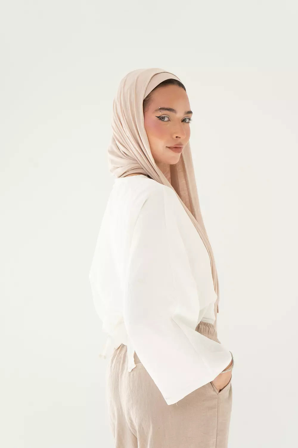 Sophia Blouse In White