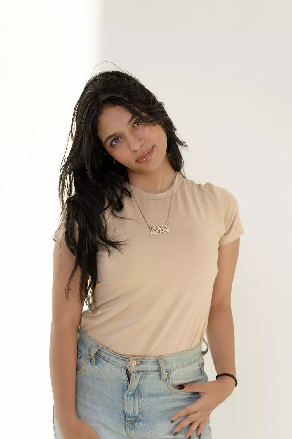 Half sleeve cotton basic