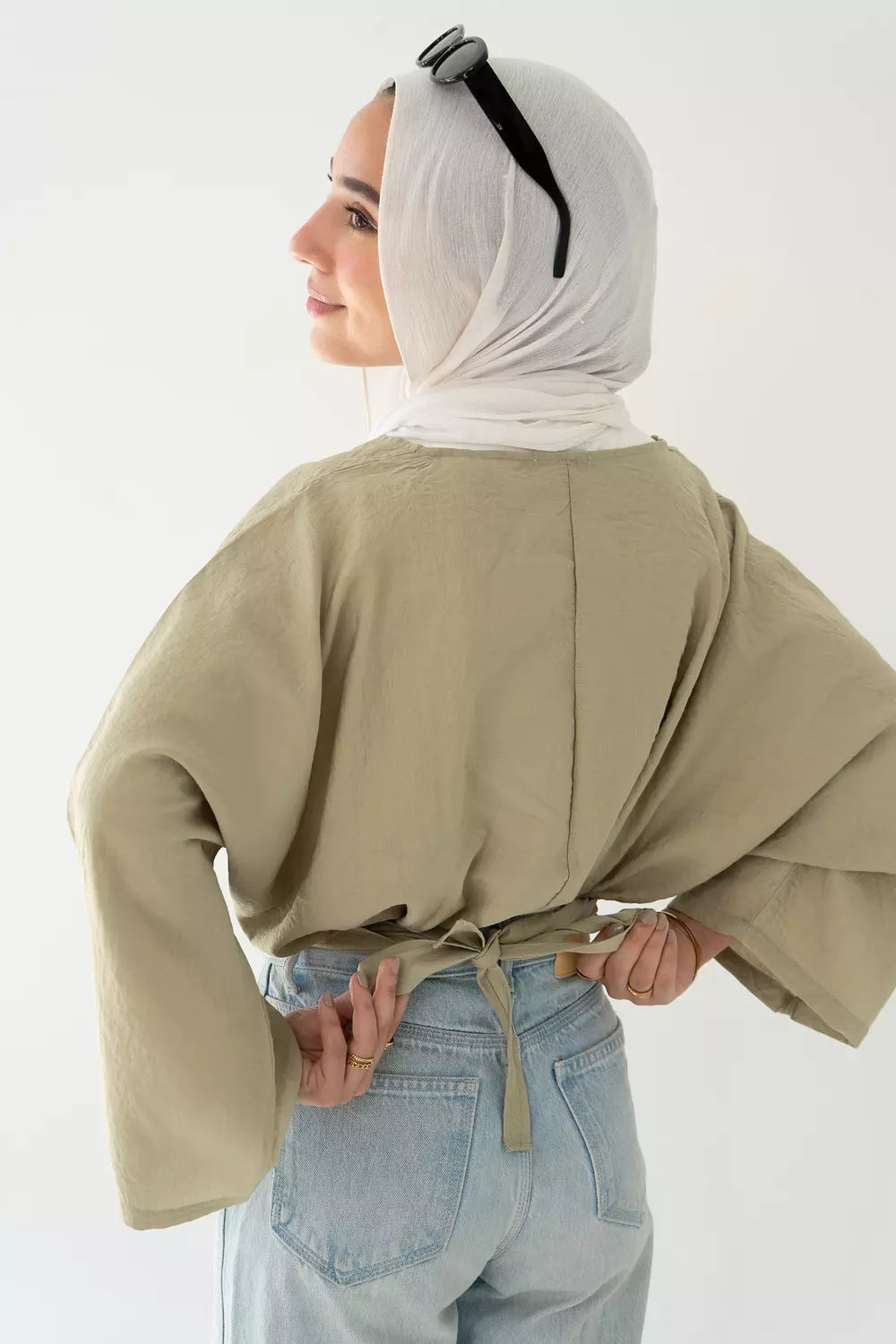 Sophia Blouse In Olive