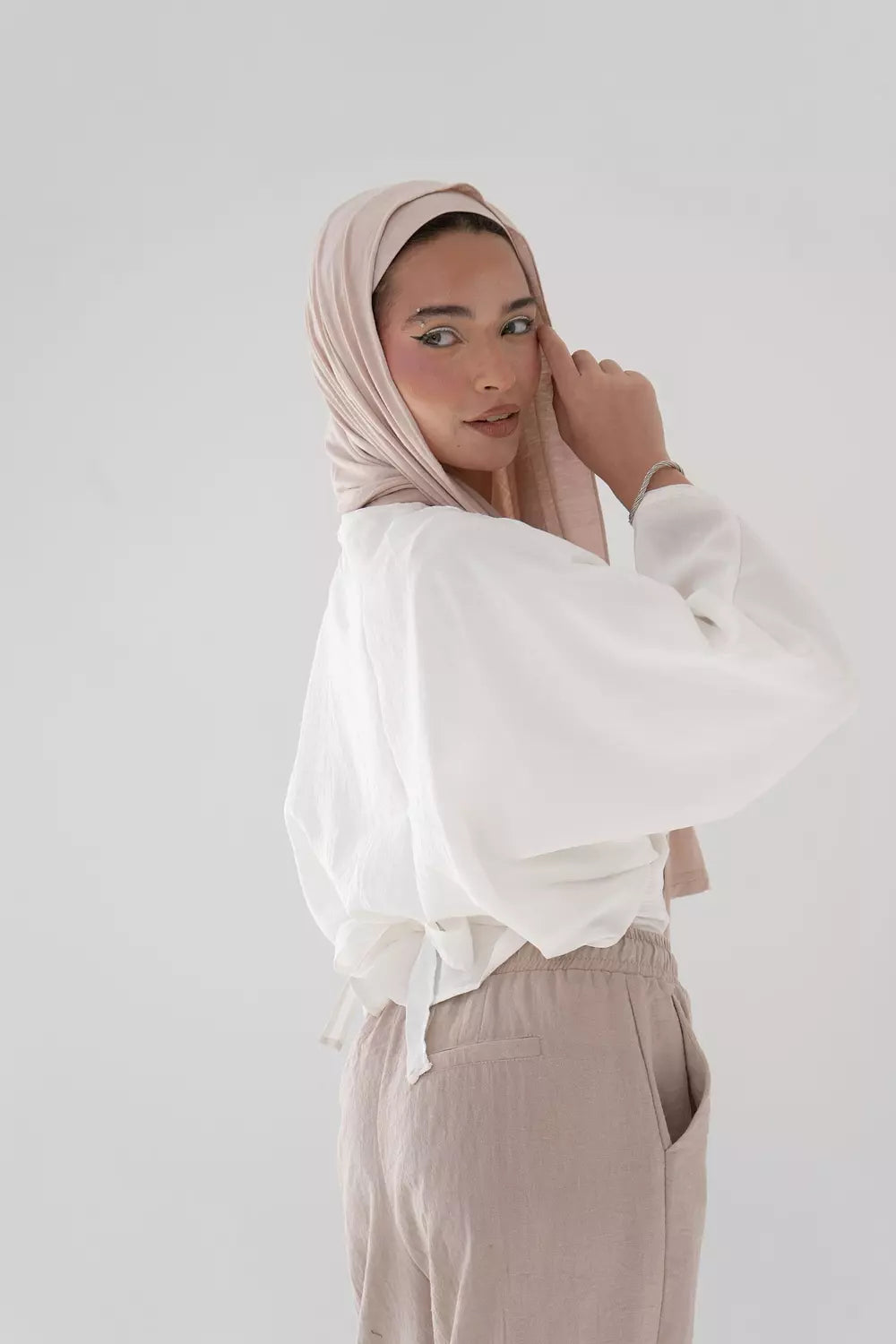 Sophia Blouse In White