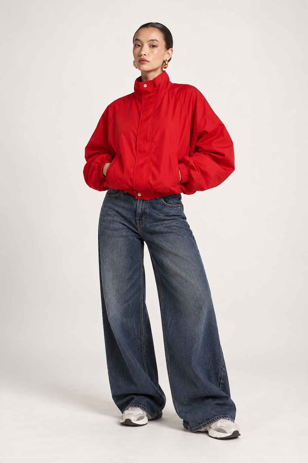 Red Puffer Jacket