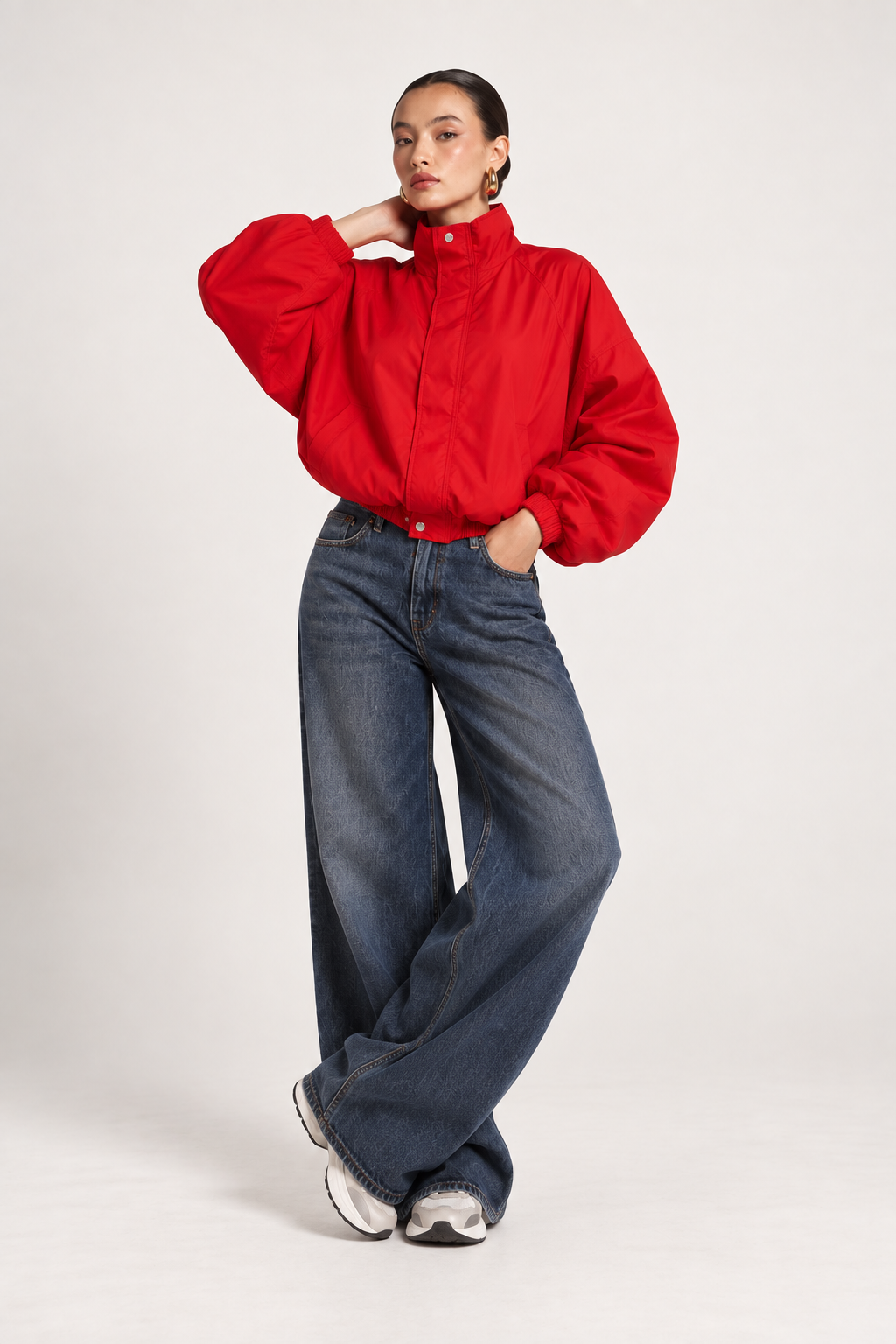 Red Puffer Jacket