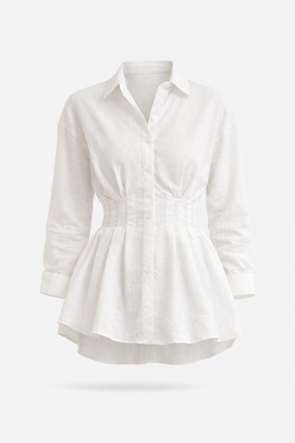 CLARA CORSET  LINEN SHIRET