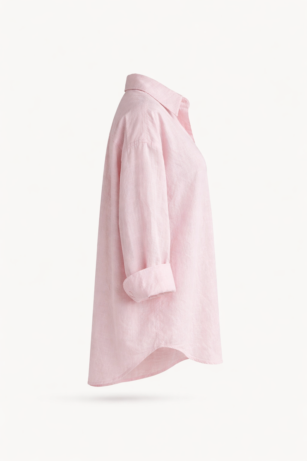 LINEN SHIRT ON PINK