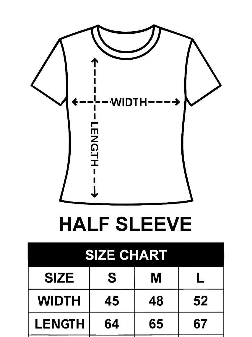 Half sleeve cotton basic