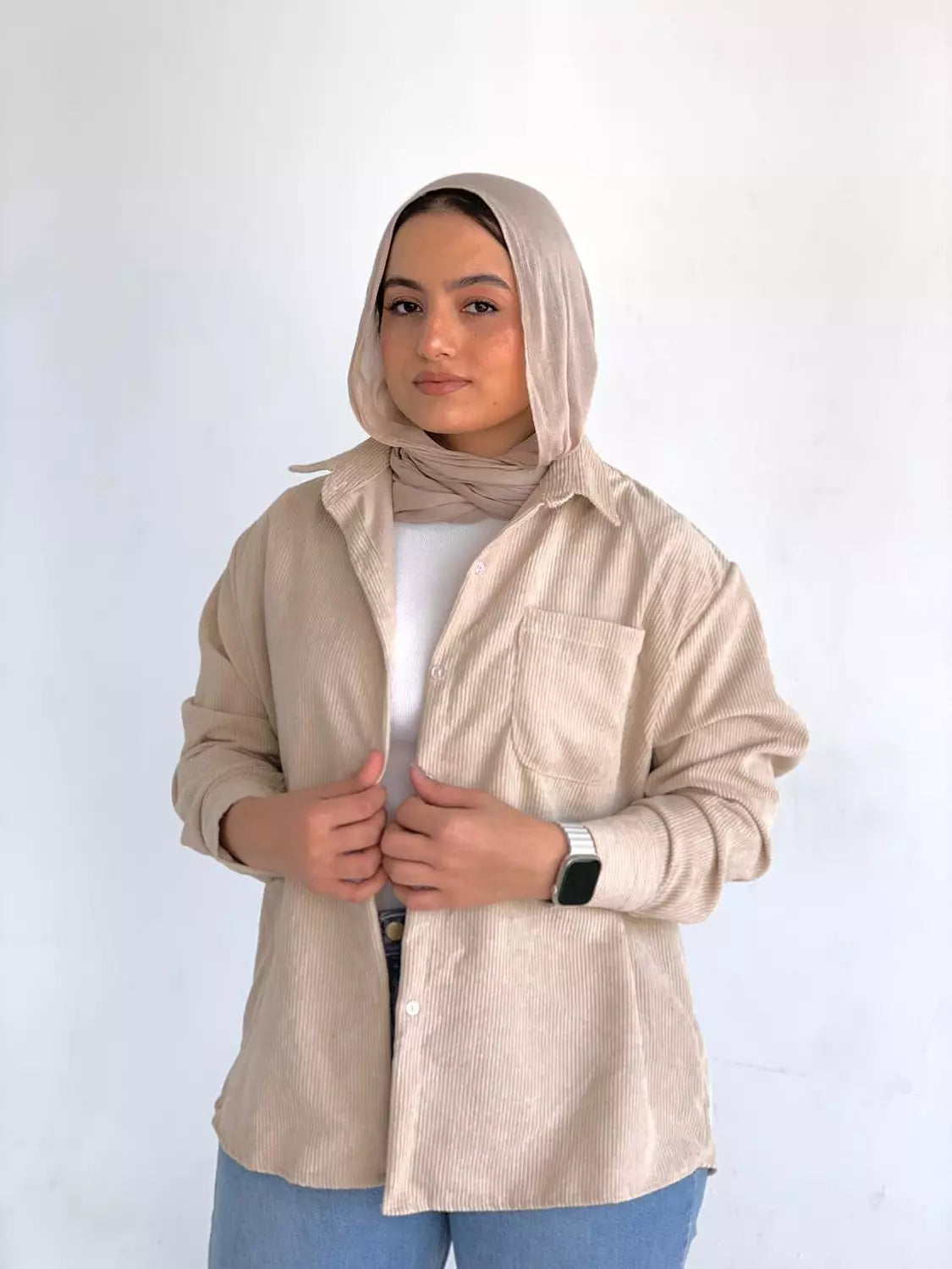 urban shirt in beige