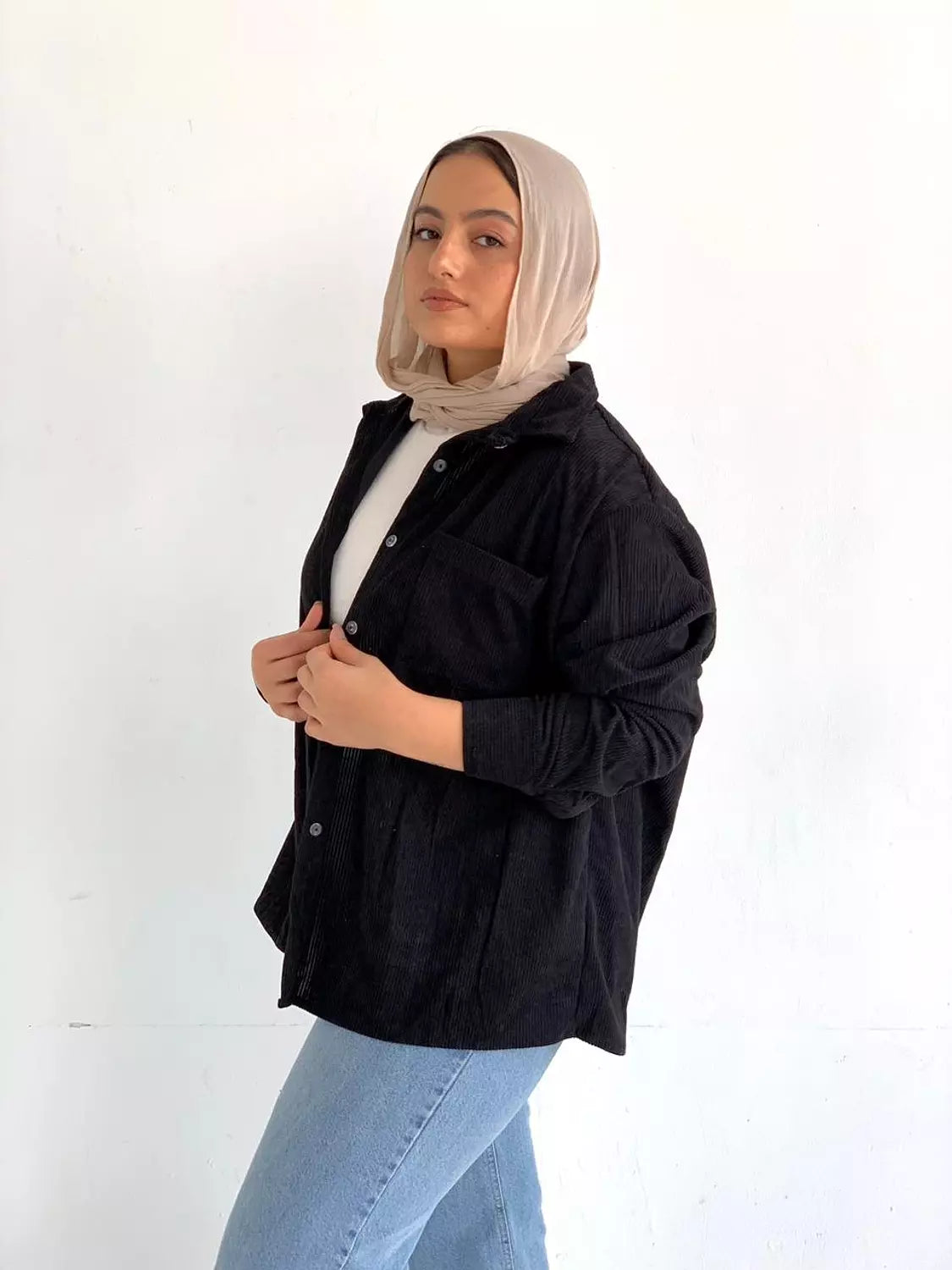 urban shirt in black