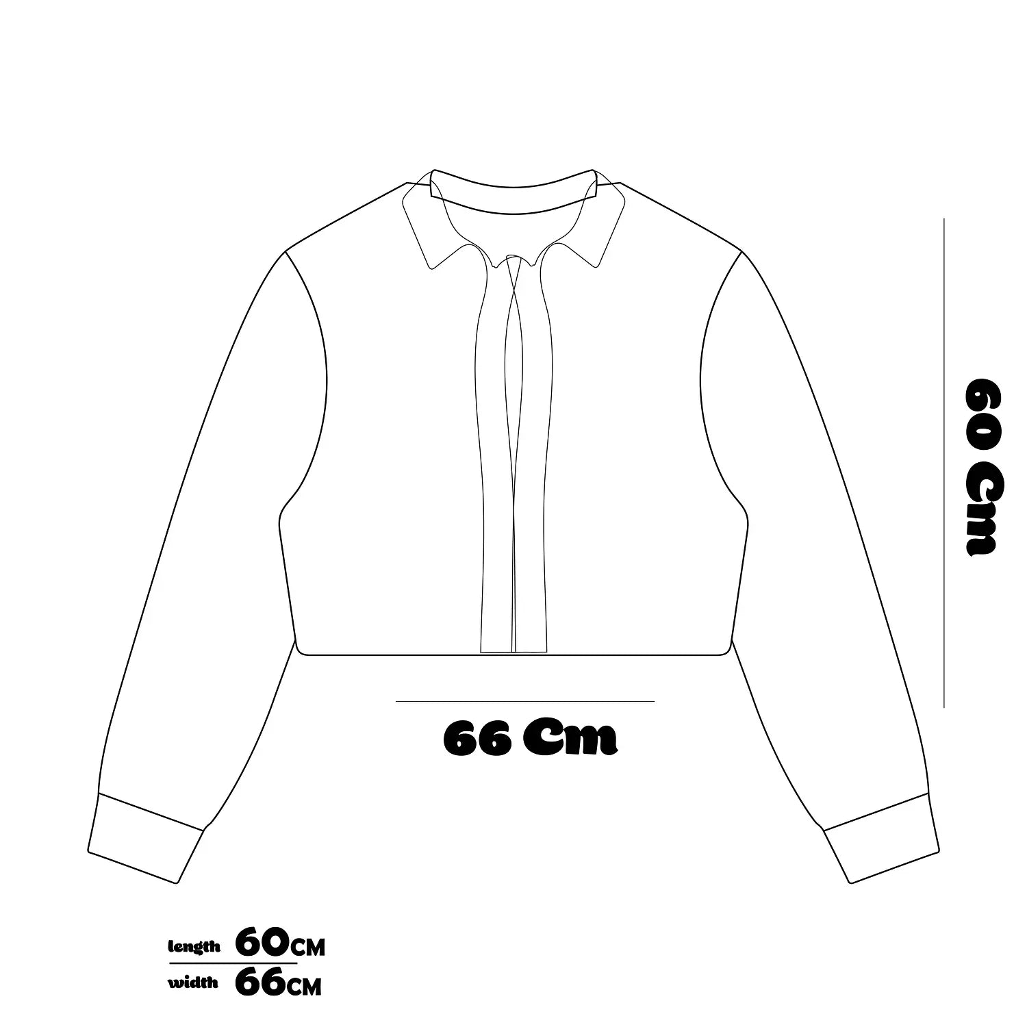 cut it shirt in Beige